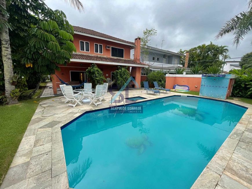Foto 1 de Casa de Condomínio com 5 Quartos à venda, 260m² em Jardim Acapulco , Guarujá