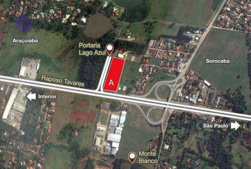 Foto 1 de Lote/Terreno à venda, 15000m² em Lago Azul, Aracoiaba da Serra