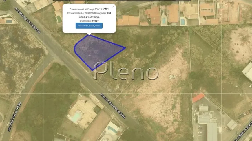 Foto 1 de Lote/Terreno à venda, 1169m² em Parque Taquaral, Campinas