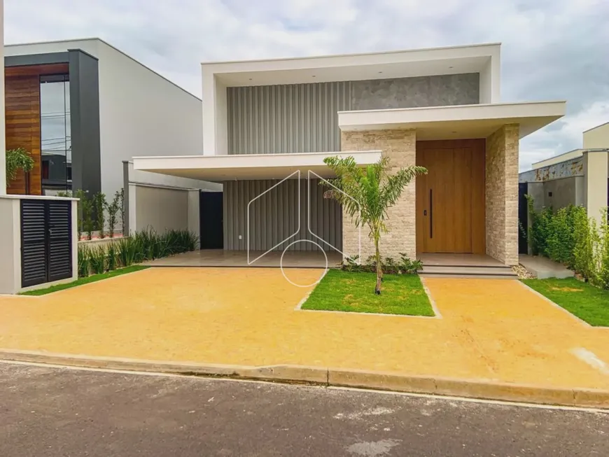 Foto 1 de Casa de Condomínio com 3 Quartos à venda, 215m² em Jardim São Domingos, Marília