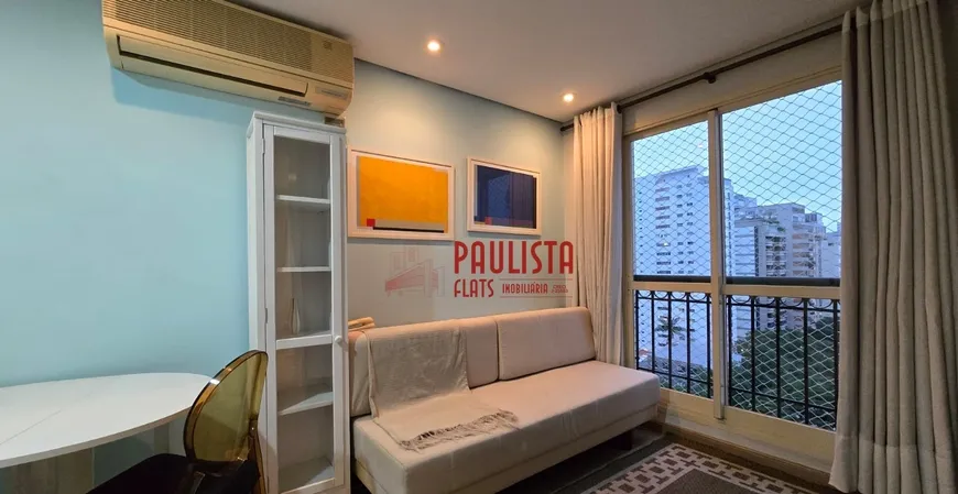 Foto 1 de Flat com 1 Quarto para alugar, 28m² em Jardim Paulista, São Paulo