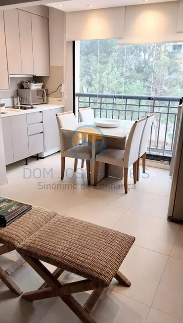 Foto 1 de Apartamento com 1 Quarto à venda, 38m² em Vila Andrade, São Paulo