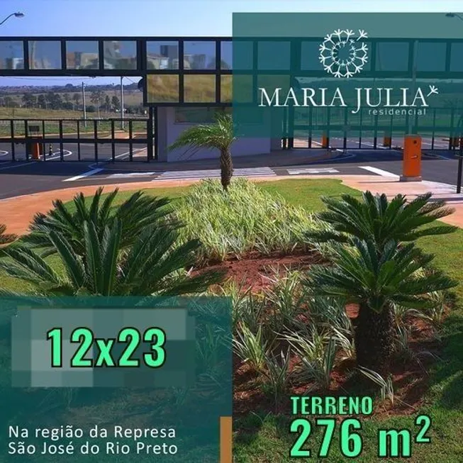 Foto 1 de Lote/Terreno à venda, 276m² em Residencial Maria Julia, São José do Rio Preto