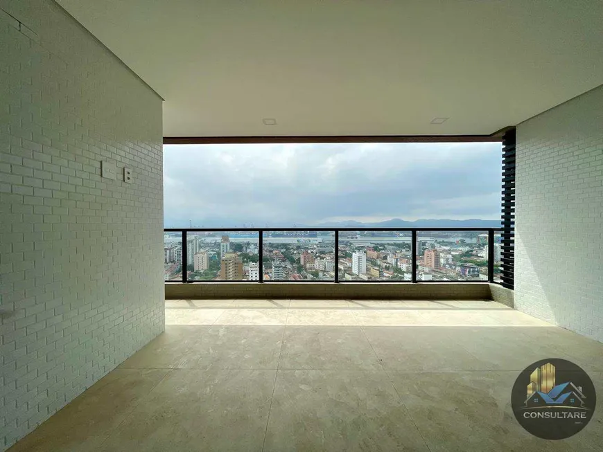 Foto 1 de Apartamento com 3 Quartos à venda, 121m² em Aparecida, Santos