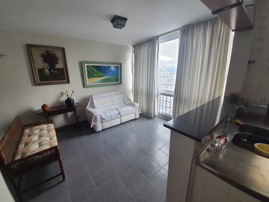Foto 1 de Apartamento com 1 Quarto à venda, 70m² em Itararé, São Vicente
