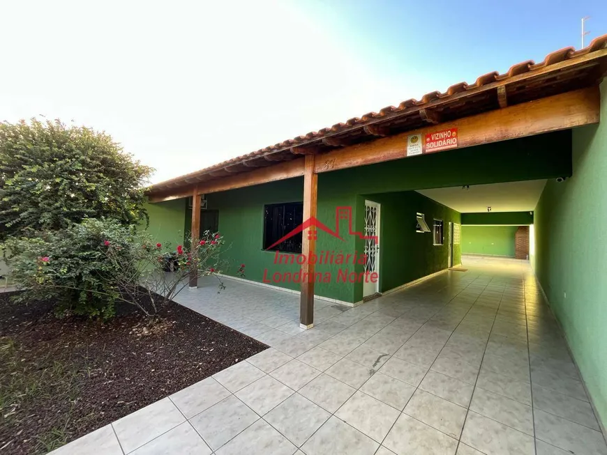 Foto 1 de Casa com 3 Quartos à venda, 190m² em Igapo, Londrina