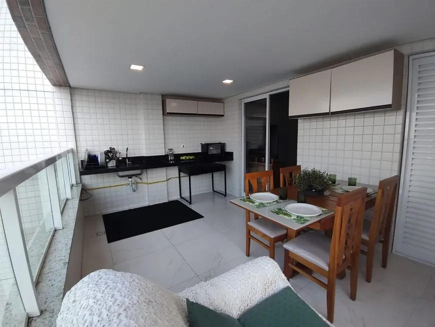 Foto 1 de Apartamento com 3 Quartos para venda ou aluguel, 109m² em Vila Caicara, Praia Grande