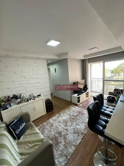 Foto 1 de Apartamento com 2 Quartos à venda, 52m² em Ponte Grande, Guarulhos