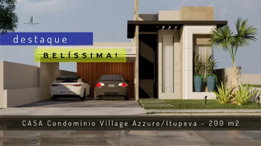 Foto 1 de Casa de Condomínio com 3 Quartos à venda, 200m² em Centro, Itupeva