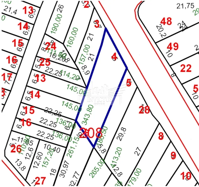 Foto 1 de Lote/Terreno à venda, 279m² em Jardim Utinga, Santo André