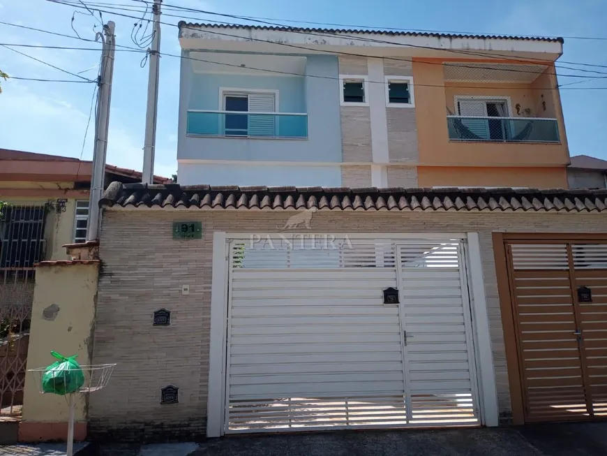 Foto 1 de Sobrado com 3 Quartos à venda, 159m² em Vila Curuçá, Santo André