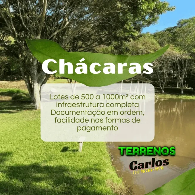 Foto 1 de Lote/Terreno à venda, 500m² em Zona Rural, Atibaia