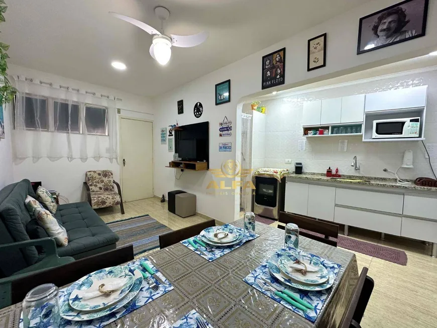 Foto 1 de Apartamento com 1 Quarto à venda, 55m² em Tombo, Guarujá