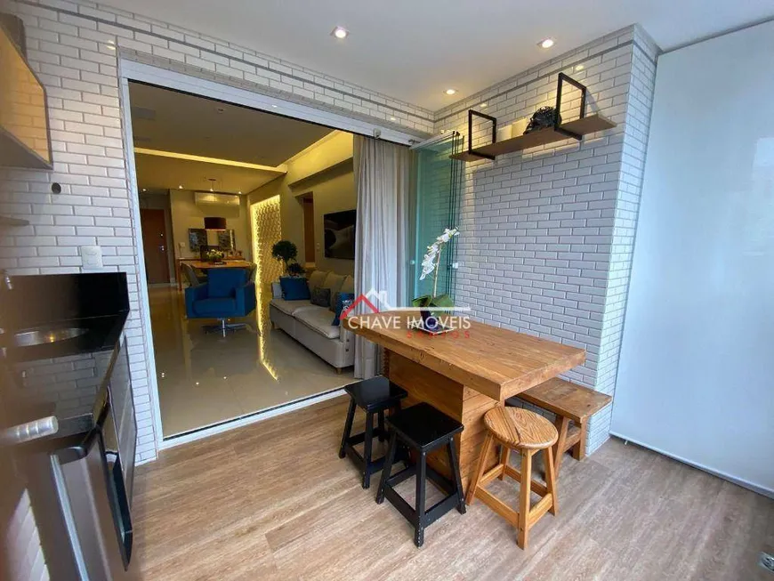 Foto 1 de Apartamento com 2 Quartos à venda, 96m² em Pompeia, Santos