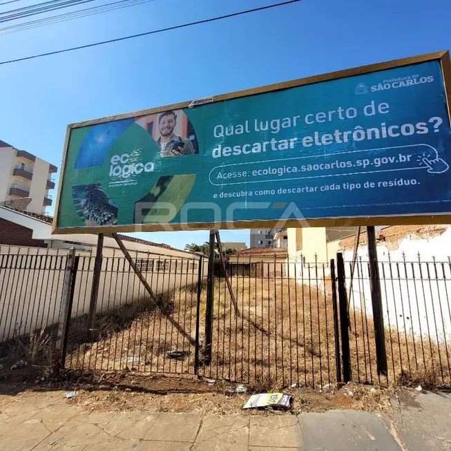 Foto 1 de Lote/Terreno à venda, 300m² em Vila Costa do Sol, São Carlos