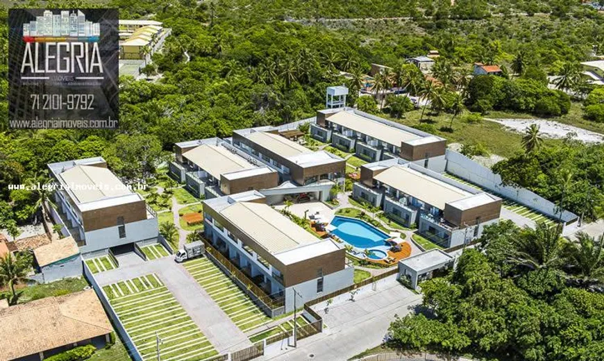 Foto 1 de Casa de Condomínio com 4 Quartos à venda, 168m² em Parque das Dunas Abrantes, Camaçari