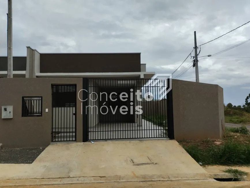 Foto 1 de Casa com 3 Quartos à venda, 45m² em Cara Cara, Ponta Grossa