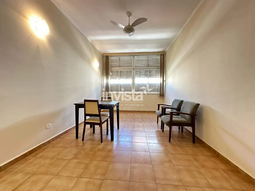 Foto 1 de Apartamento com 1 Quarto à venda, 42m² em Boqueirão, Santos