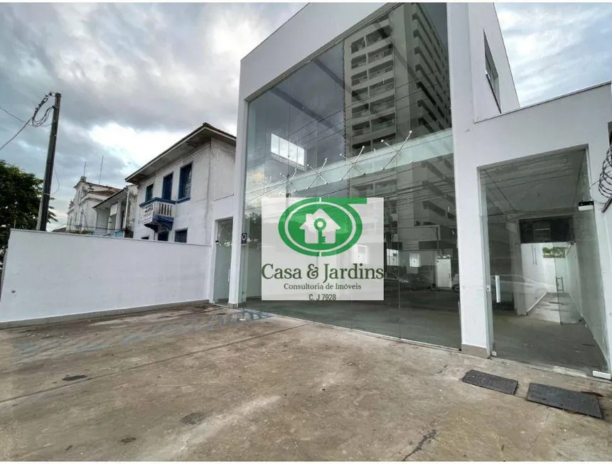 Foto 1 de Ponto Comercial para venda ou aluguel, 270m² em Macuco, Santos