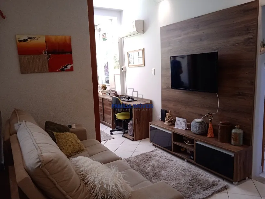 Foto 1 de Apartamento com 1 Quarto à venda, 52m² em Centro, São Vicente