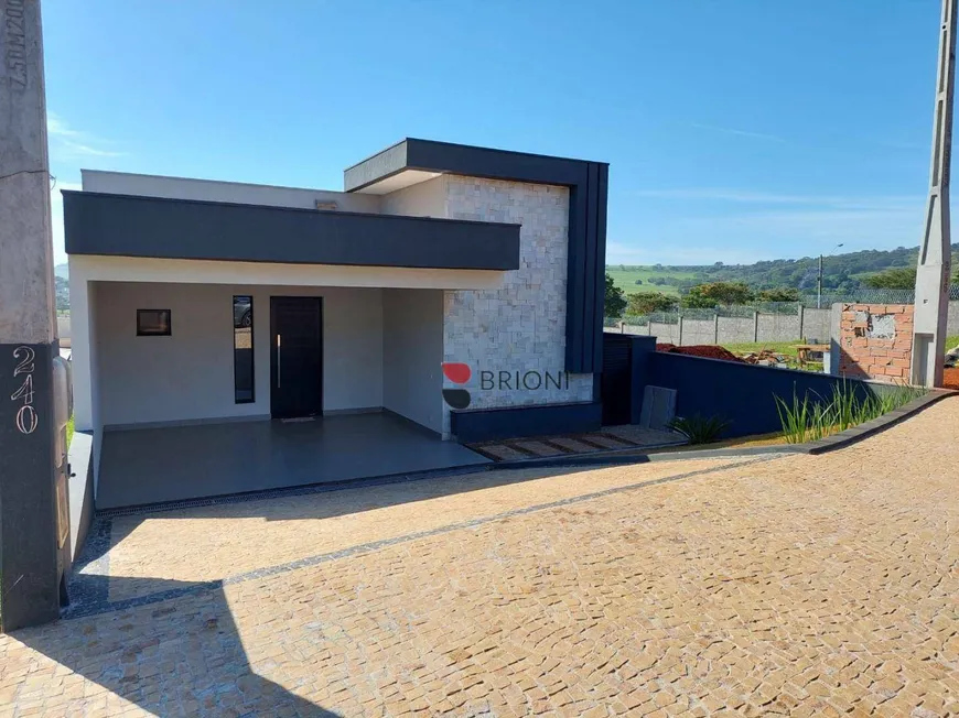 Foto 1 de Casa de Condomínio com 3 Quartos à venda, 144m² em Loteamento Santa Marta, Ribeirão Preto