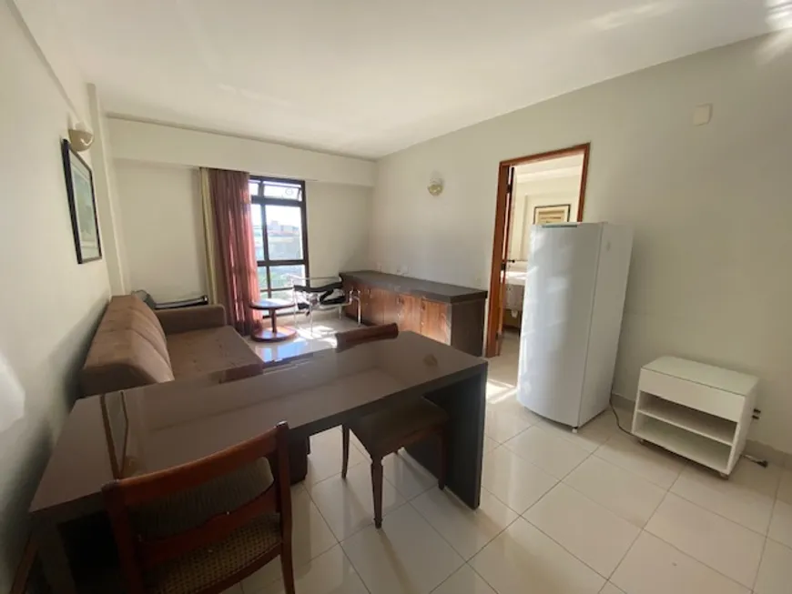 Foto 1 de Apartamento com 1 Quarto para alugar, 38m² em Setor Oeste, Goiânia