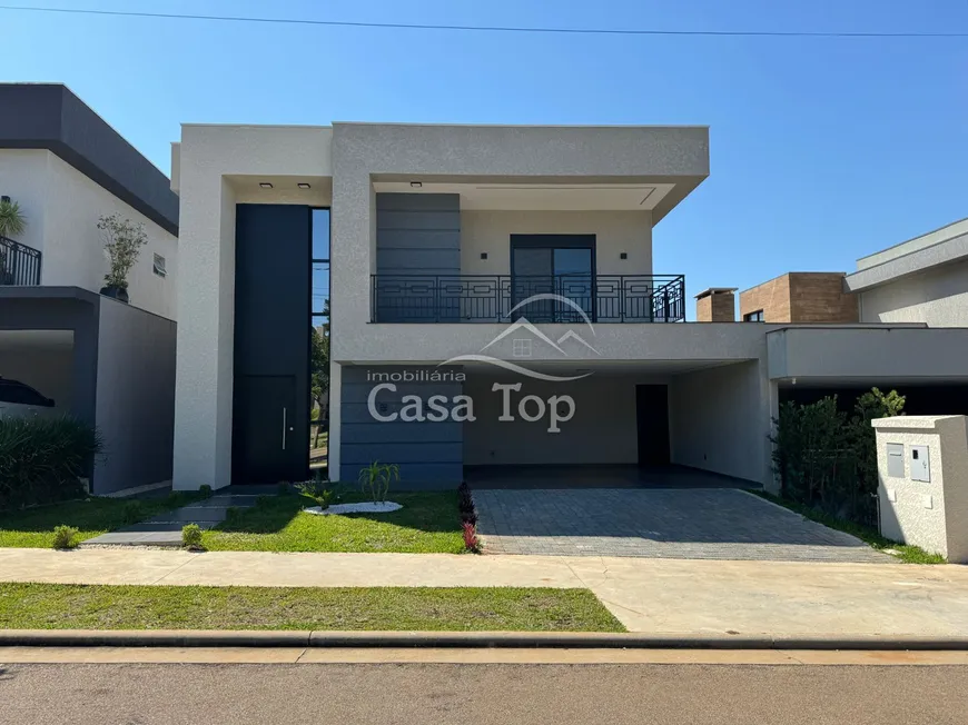 Foto 1 de Casa de Condomínio com 3 Quartos à venda, 320m² em Jardim Carvalho, Ponta Grossa