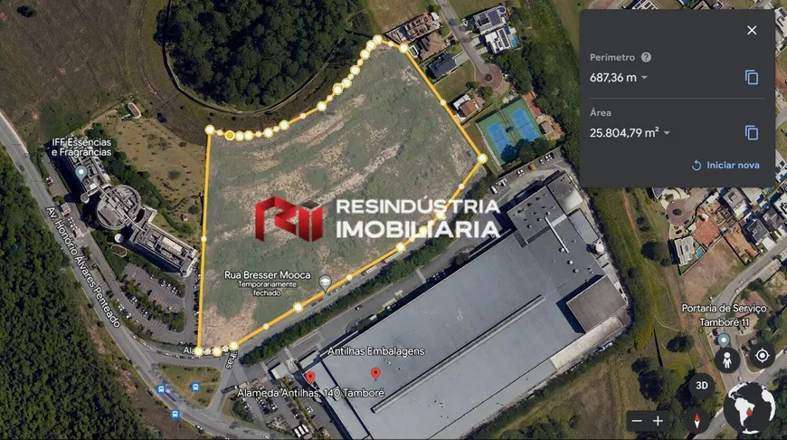 Foto 1 de Lote/Terreno à venda, 25804m² em Tamboré, Santana de Parnaíba