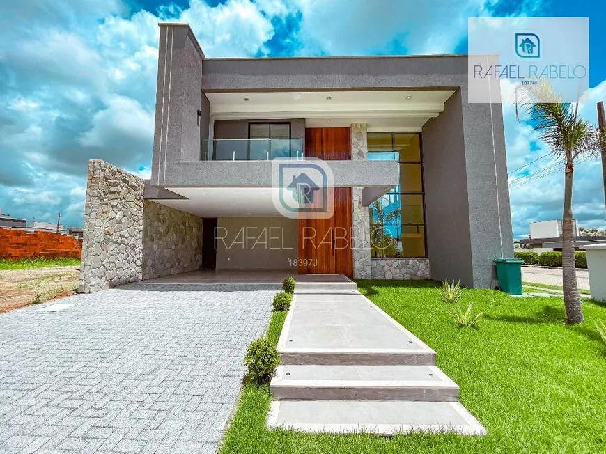 Foto 1 de Casa de Condomínio com 4 Quartos à venda, 379m² em Cidade Alpha, Eusébio