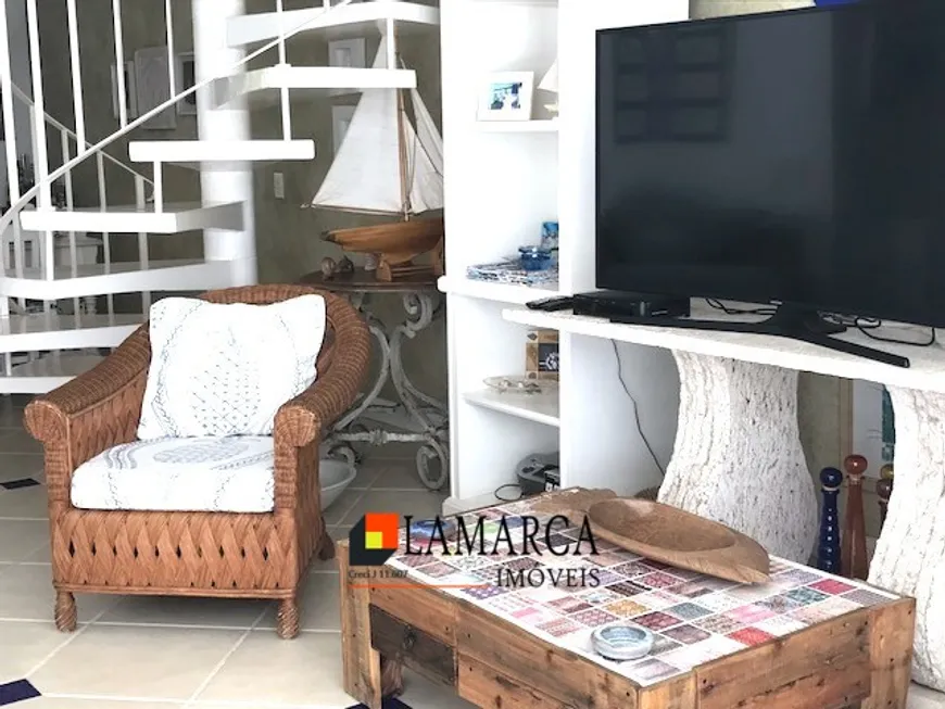 Foto 1 de Casa de Condomínio com 3 Quartos à venda, 118m² em Jardim Três Marias, Guarujá