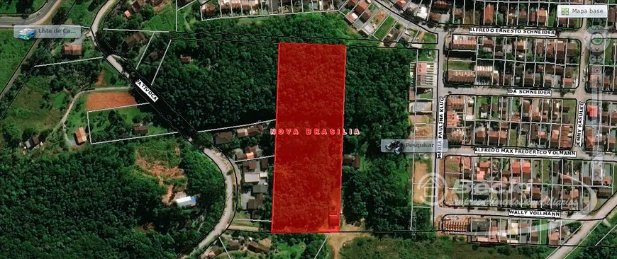 Foto 1 de Lote/Terreno para venda ou aluguel, 16305m² em Nova Brasília, Joinville