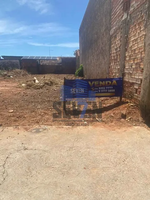 Foto 1 de Lote/Terreno à venda, 145m² em Vila Martha, Bauru