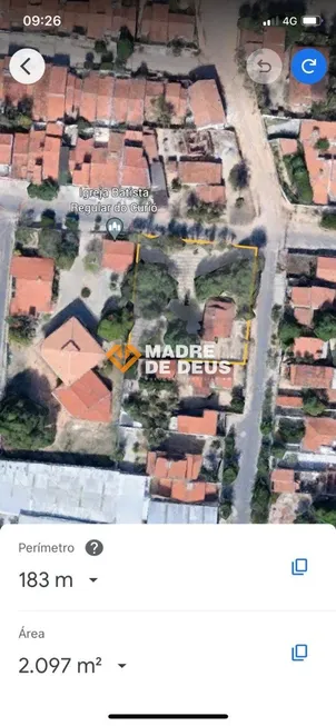 Foto 1 de Lote/Terreno à venda, 2025m² em Curió, Fortaleza