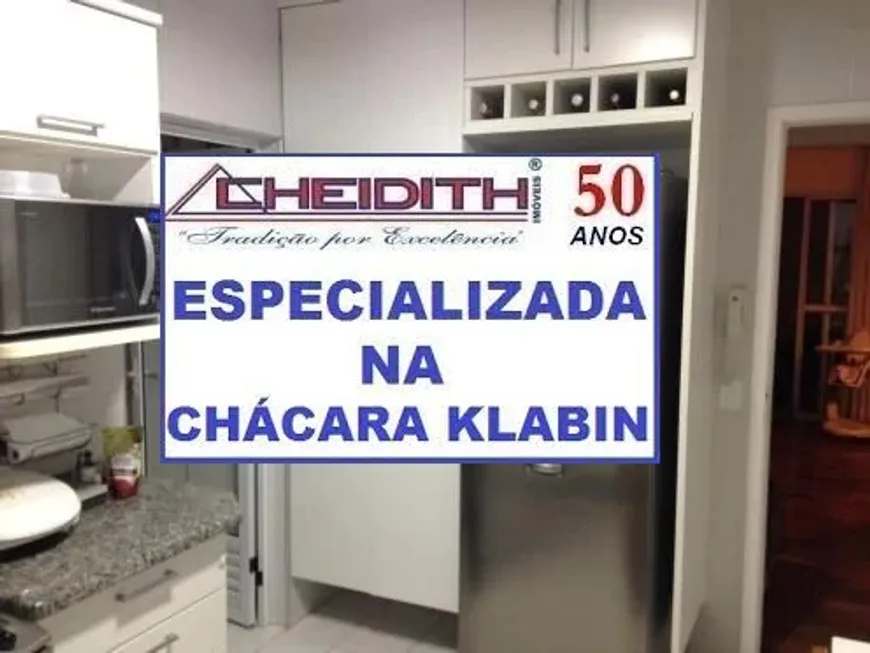 Foto 1 de Apartamento com 3 Quartos à venda, 115m² em Chácara Klabin, São Paulo