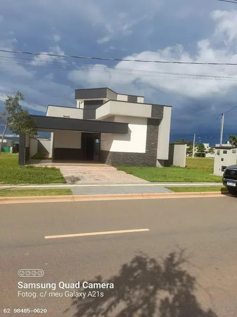 Foto 1 de Casa de Condomínio com 3 Quartos à venda, 152m² em Terras Alpha Residencial 2, Senador Canedo