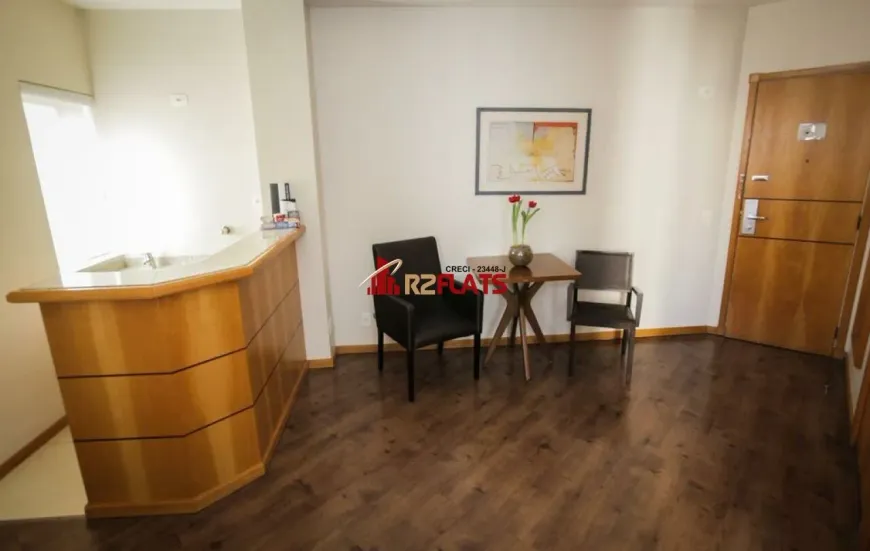 Foto 1 de Flat com 1 Quarto para alugar, 32m² em Jardins, São Paulo