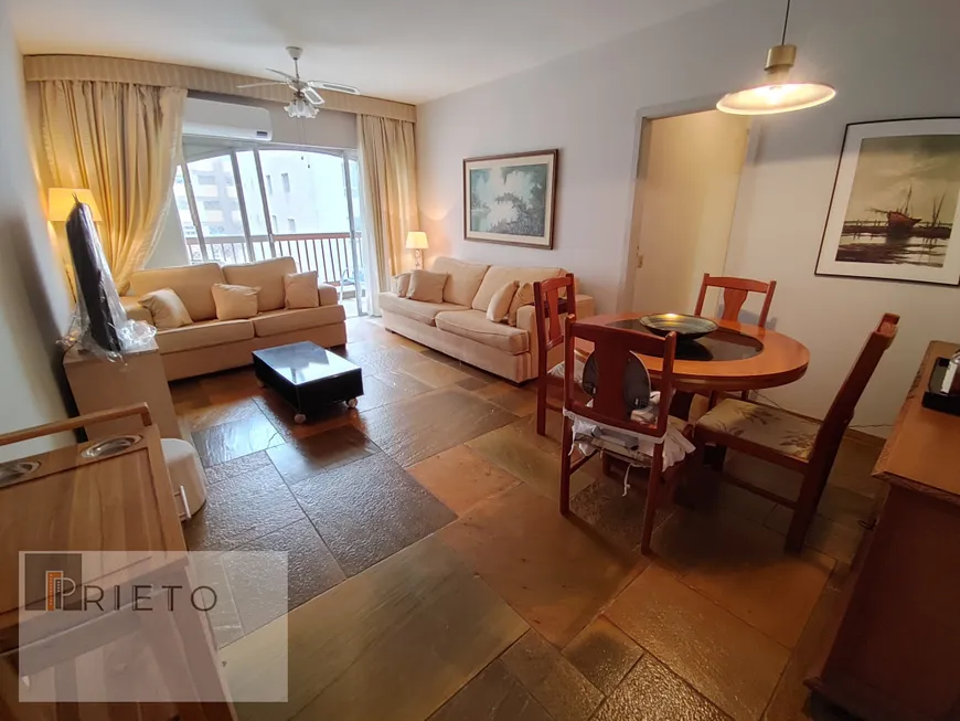 Foto 1 de Apartamento com 2 Quartos para alugar, 110m² em Pitangueiras, Guarujá