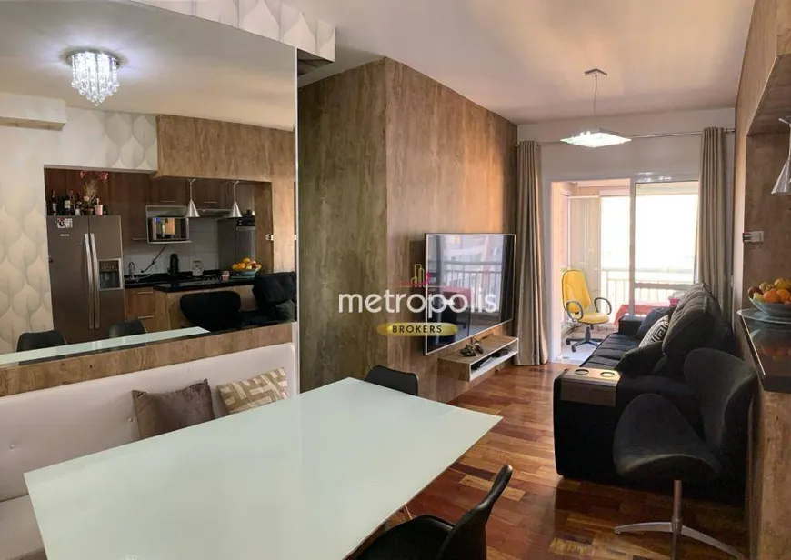 Foto 1 de Apartamento com 3 Quartos à venda, 67m² em Vila Homero Thon, Santo André