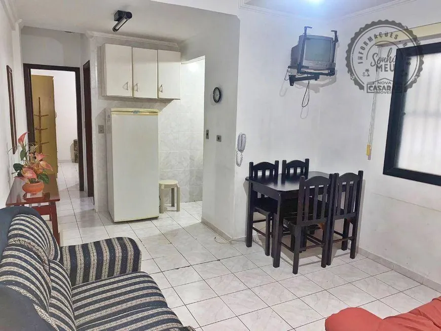 Foto 1 de Apartamento com 1 Quarto à venda, 40m² em Aviação, Praia Grande