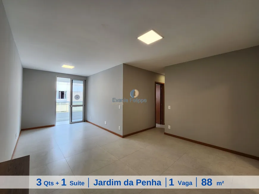 Foto 1 de Apartamento com 3 Quartos à venda, 88m² em Jardim da Penha, Vitória