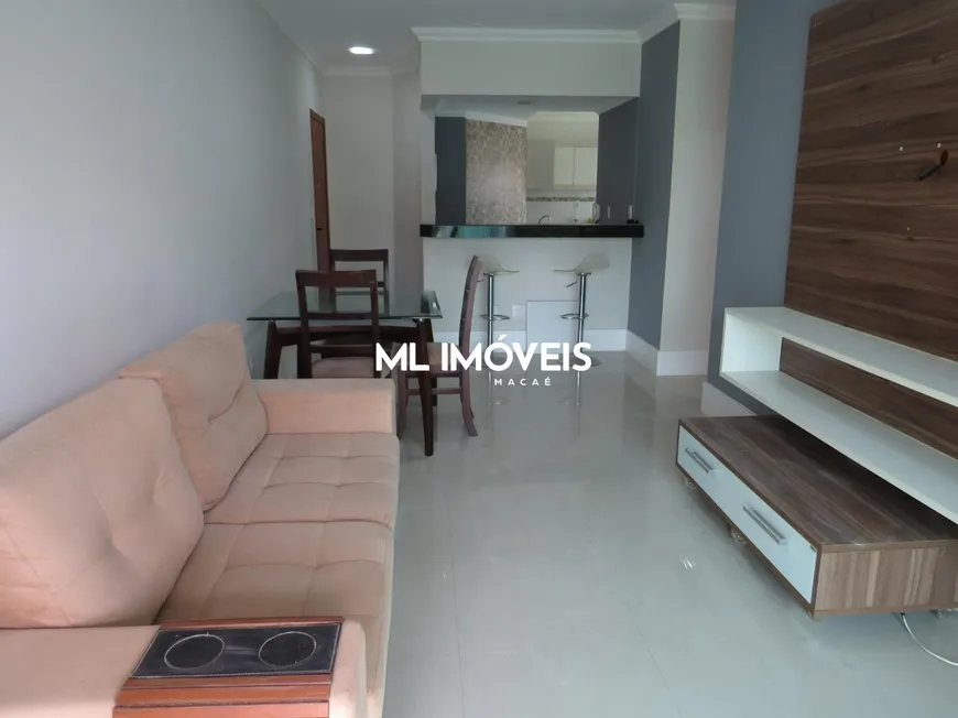 Foto 1 de Apartamento com 2 Quartos à venda, 75m² em Riviera Fluminense, Macaé