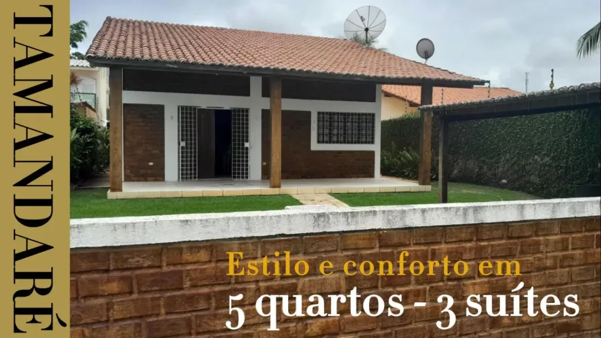 Foto 1 de Casa com 5 Quartos à venda, 200m² em Centro, Tamandare