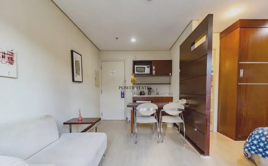 Foto 1 de Flat com 1 Quarto para alugar, 30m² em Chácara Santo Antônio, São Paulo
