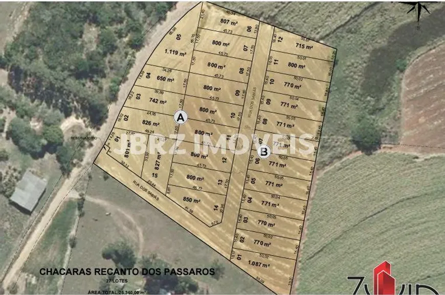 Foto 1 de Fazenda/Sítio à venda, 850m² em Centro, Rafard