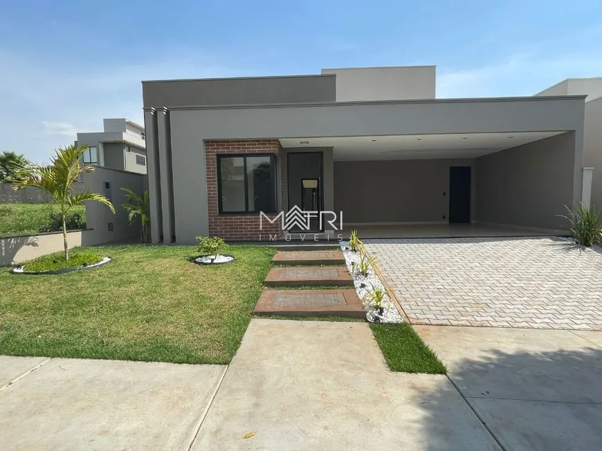 Foto 1 de Casa de Condomínio com 3 Quartos à venda, 185m² em Condomínio Portal das Tipuanas, Araraquara