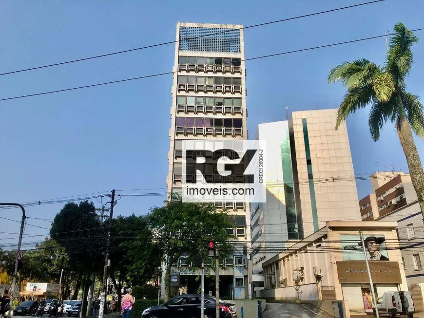 Foto 1 de Sala Comercial para venda ou aluguel, 99m² em Gonzaga, Santos