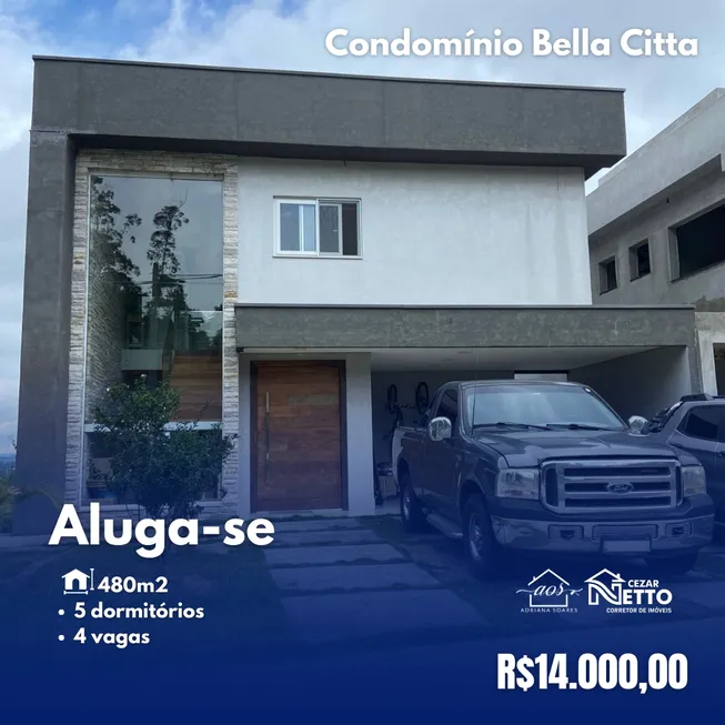 Foto 1 de Casa de Condomínio com 5 Quartos para alugar, 480m² em Fazenda Rodeio, Mogi das Cruzes