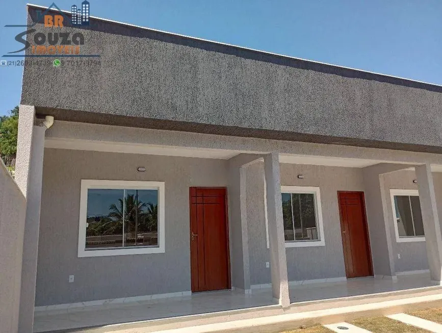 Foto 1 de Casa com 2 Quartos à venda, 77m² em São José de Imbassai, Maricá