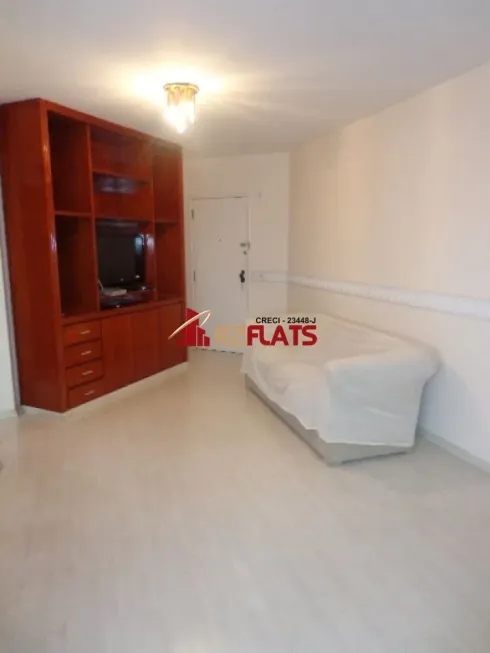 Foto 1 de Flat com 1 Quarto para alugar, 42m² em Jardim Paulista, São Paulo