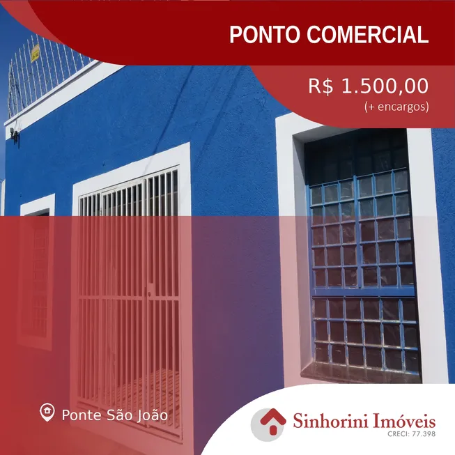 Foto 1 de Ponto Comercial para alugar, 30m² em Ponte de Sao Joao, Jundiaí